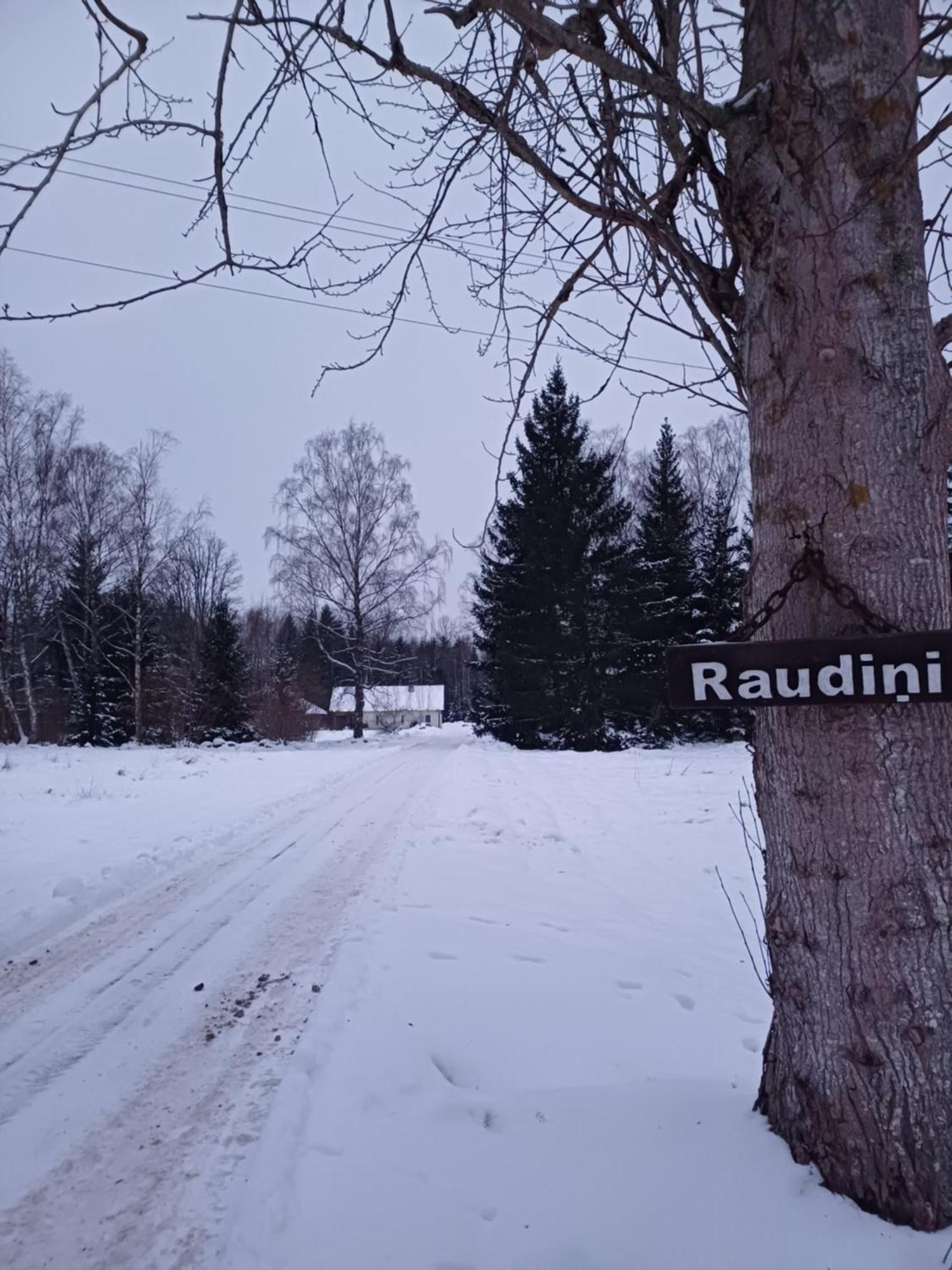 Atputas Vieta Raudini Hotel Kaltene Buitenkant foto