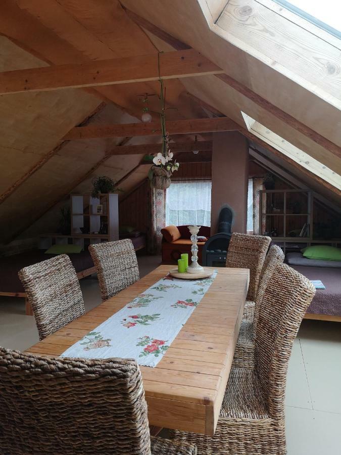 Atputas Vieta Raudini Hotel Kaltene Buitenkant foto